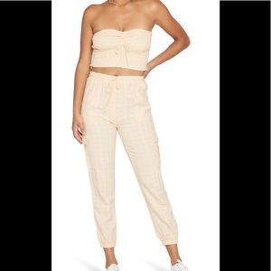 L Space woven cargo pants